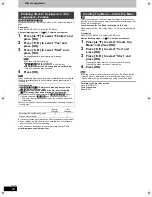 Preview for 60 page of Panasonic Diga DMR-EZ49V Operating Instructions Manual