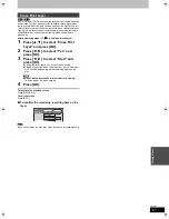 Preview for 61 page of Panasonic Diga DMR-EZ49V Operating Instructions Manual