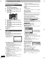 Preview for 62 page of Panasonic Diga DMR-EZ49V Operating Instructions Manual