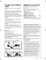 Preview for 3 page of Panasonic Diga DMR-PWT420 Operating Instructions Manual