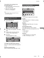 Preview for 33 page of Panasonic Diga DMR-PWT420 Operating Instructions Manual