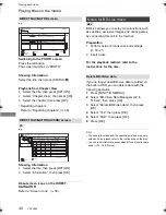 Preview for 40 page of Panasonic Diga DMR-PWT420 Operating Instructions Manual