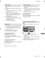 Preview for 47 page of Panasonic Diga DMR-PWT420 Operating Instructions Manual