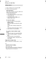 Preview for 48 page of Panasonic Diga DMR-PWT420 Operating Instructions Manual