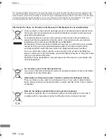 Preview for 106 page of Panasonic Diga DMR-PWT420 Operating Instructions Manual