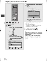 Preview for 40 page of Panasonic Diga DMR-PWT500 Operating Instructions Manual