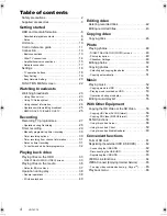 Preview for 4 page of Panasonic Diga DMR-PWT520 Operating Instructions Manual