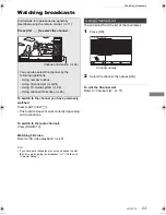 Preview for 23 page of Panasonic Diga DMR-PWT520 Operating Instructions Manual