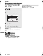 Preview for 42 page of Panasonic Diga DMR-PWT520 Operating Instructions Manual