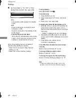 Preview for 20 page of Panasonic Diga DMR-PWT530 Operating Instructions Manual