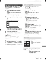 Preview for 57 page of Panasonic Diga DMR-PWT530 Operating Instructions Manual