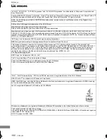 Preview for 100 page of Panasonic Diga DMR-PWT530 Operating Instructions Manual