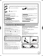 Preview for 3 page of Panasonic DIGA DMR-XS350EB Operating Instructions Manual