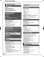 Предварительный просмотр 4 страницы Panasonic DIGA DMR-XS350EB Operating Instructions Manual