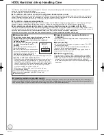 Предварительный просмотр 6 страницы Panasonic DIGA DMR-XS350EB Operating Instructions Manual