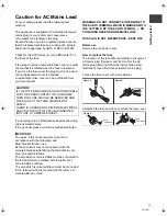 Preview for 3 page of Panasonic Diga DMR-XS380 Operating Instructions Manual