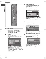 Preview for 10 page of Panasonic Diga DMR-XS380 Operating Instructions Manual