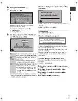 Preview for 11 page of Panasonic Diga DMR-XS380 Operating Instructions Manual