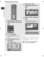 Preview for 16 page of Panasonic Diga DMR-XS380 Operating Instructions Manual