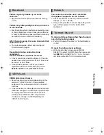 Preview for 97 page of Panasonic Diga DMR-XS380 Operating Instructions Manual