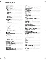 Preview for 4 page of Panasonic Diga DMR-XS385 Operating Instructions Manual