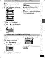 Preview for 41 page of Panasonic Diga DMR-XW300 Operating Instructions Manual