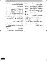 Preview for 108 page of Panasonic Diga DMR-XW300 Operating Instructions Manual