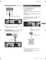 Preview for 15 page of Panasonic Diga DMR-XW390 Operating Instructions Manual