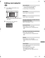 Preview for 55 page of Panasonic Diga DMR-XW390 Operating Instructions Manual