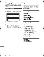 Preview for 66 page of Panasonic Diga DMR-XW390 Operating Instructions Manual