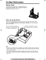 Предварительный просмотр 3 страницы Panasonic Digital Answering Device Operating Instructions Manual