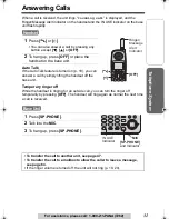 Предварительный просмотр 31 страницы Panasonic Digital Answering Device Operating Instructions Manual