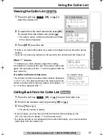 Предварительный просмотр 35 страницы Panasonic Digital Answering Device Operating Instructions Manual