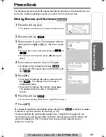 Предварительный просмотр 39 страницы Panasonic Digital Answering Device Operating Instructions Manual