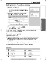 Предварительный просмотр 41 страницы Panasonic Digital Answering Device Operating Instructions Manual