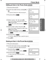 Предварительный просмотр 43 страницы Panasonic Digital Answering Device Operating Instructions Manual