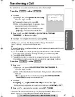 Предварительный просмотр 47 страницы Panasonic Digital Answering Device Operating Instructions Manual