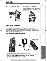 Предварительный просмотр 69 страницы Panasonic Digital Answering Device Operating Instructions Manual