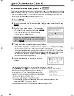 Предварительный просмотр 84 страницы Panasonic Digital Answering Device Operating Instructions Manual