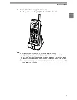 Предварительный просмотр 8 страницы Panasonic Digital Cordless Telephone System Operating Instructions Manual