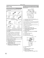 Предварительный просмотр 12 страницы Panasonic Digital Paimcorder MultiCam PV-GS19 Operating Instructions Manual