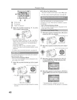 Предварительный просмотр 40 страницы Panasonic Digital Paimcorder MultiCam PV-GS19 Operating Instructions Manual