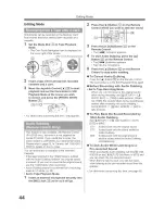 Предварительный просмотр 44 страницы Panasonic Digital Paimcorder MultiCam PV-GS19 Operating Instructions Manual