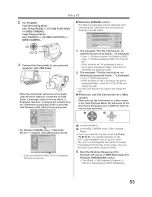 Предварительный просмотр 53 страницы Panasonic Digital Paimcorder MultiCam PV-GS19 Operating Instructions Manual