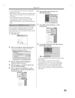 Предварительный просмотр 55 страницы Panasonic Digital Paimcorder MultiCam PV-GS19 Operating Instructions Manual