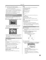 Предварительный просмотр 59 страницы Panasonic Digital Paimcorder MultiCam PV-GS19 Operating Instructions Manual