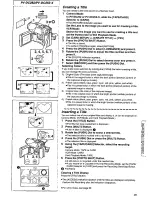 Предварительный просмотр 39 страницы Panasonic Digital Palmcoder Multicam PV-DC152 Operating Instructions Manual