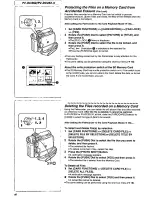 Предварительный просмотр 40 страницы Panasonic Digital Palmcoder Multicam PV-DC152 Operating Instructions Manual