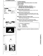 Предварительный просмотр 45 страницы Panasonic Digital Palmcoder Multicam PV-DC152 Operating Instructions Manual