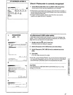 Предварительный просмотр 47 страницы Panasonic Digital Palmcoder Multicam PV-DC152 Operating Instructions Manual